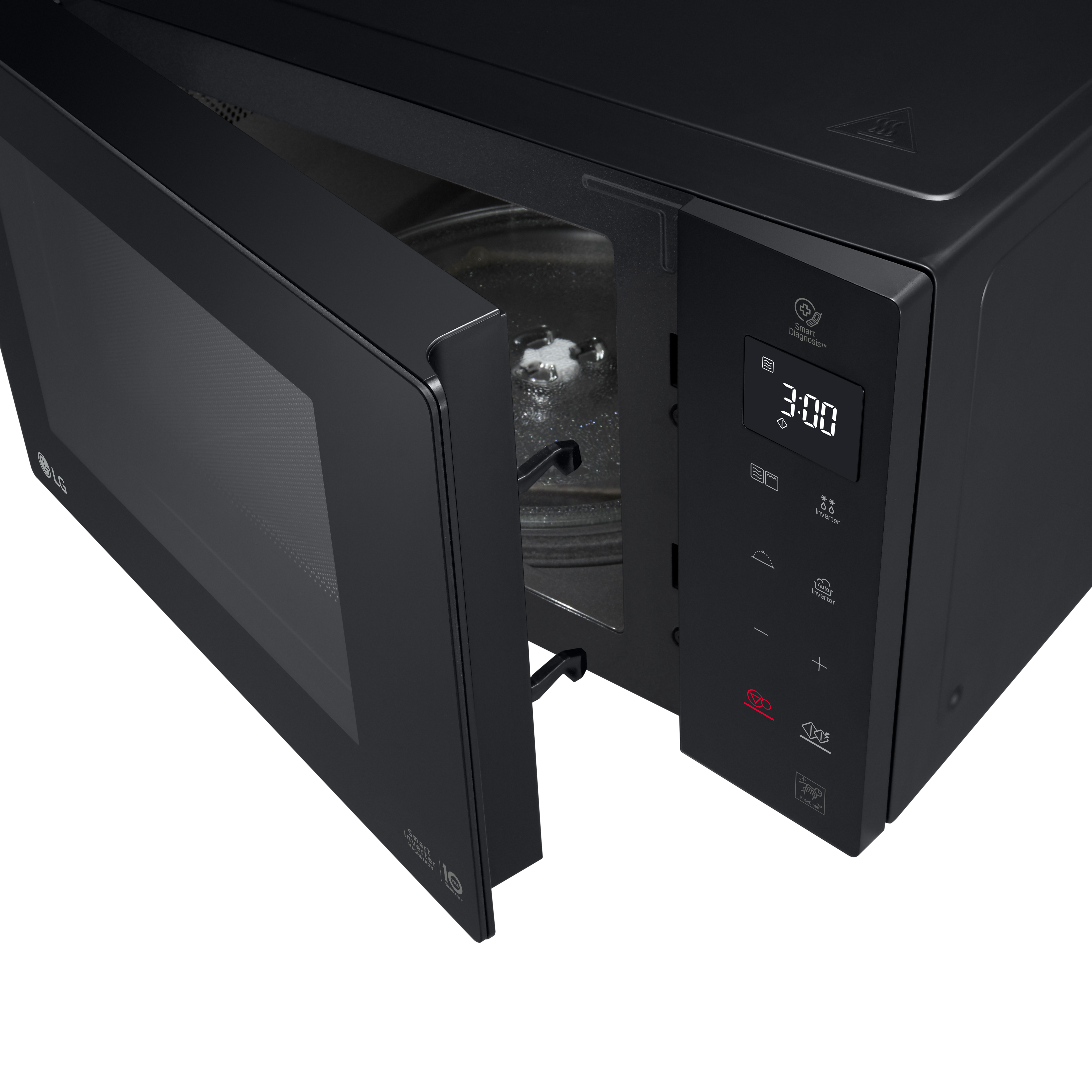 LG MH6535GIB forno a microonde Superficie piana Microonde combinato 25 L  1150 W Nero | Carrefour