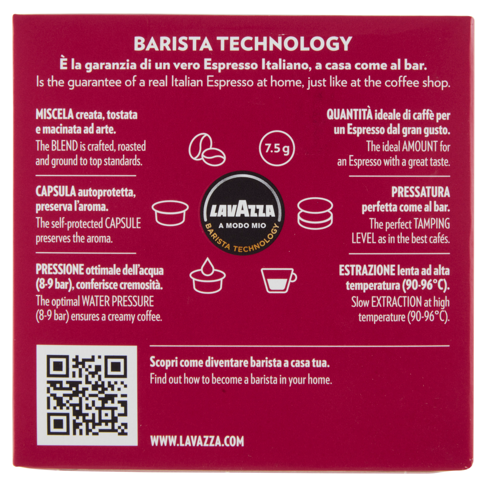 Lavazza A Modo Mio Espresso Intenso 16 Capsule 120 g