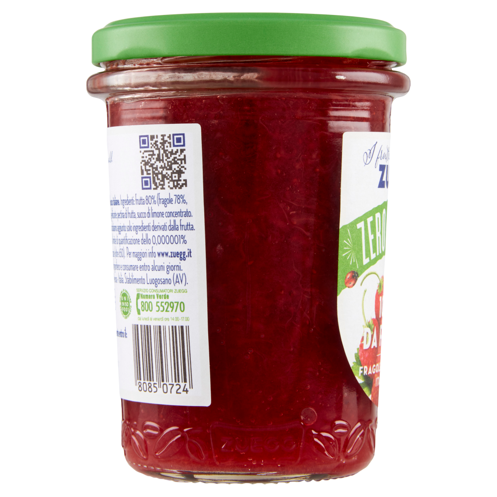 Zuegg I frutteti di Oswald Zuegg Zero Residui 100% da Frutta* Fragole Fragoline Italiane 230 g
