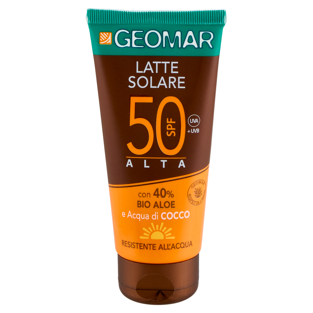 Geomar Latte Solare SPF 50 Alta 100 mL