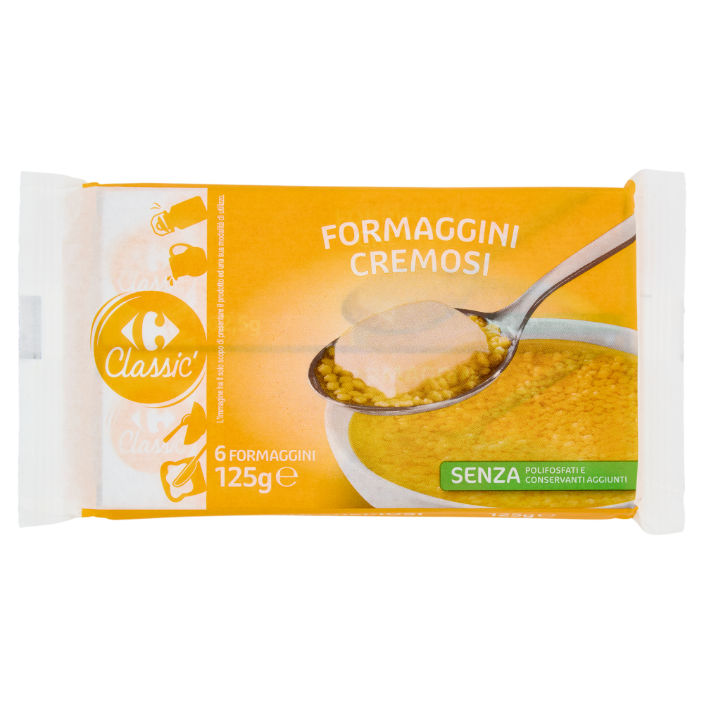 Carrefour Classic Formaggini Cremosi 2 x 62,5 g