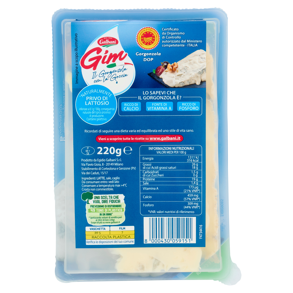 Galbani Gim Gorgonzola DOP 220 g
