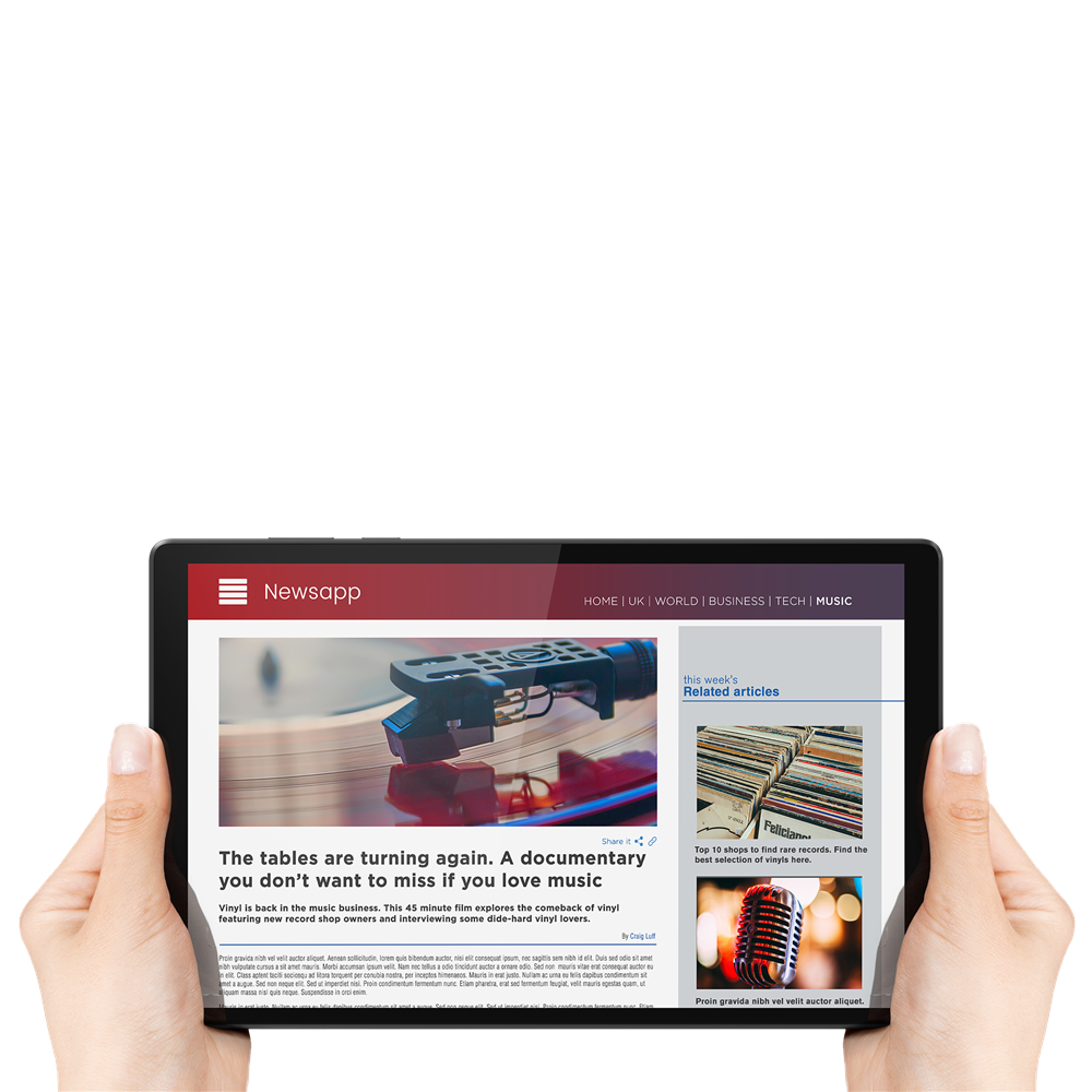 Lenovo Tab M10 HD 10.1" HD P22T 8C 4GB 64GB LTE