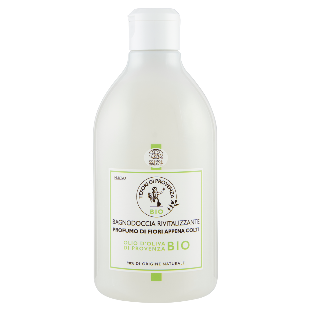 Tesori di Provenza Bagnodoccia con Olio d'Oliva Biologico, Ricco in Polifenoli Antiossidanti, 500 ml