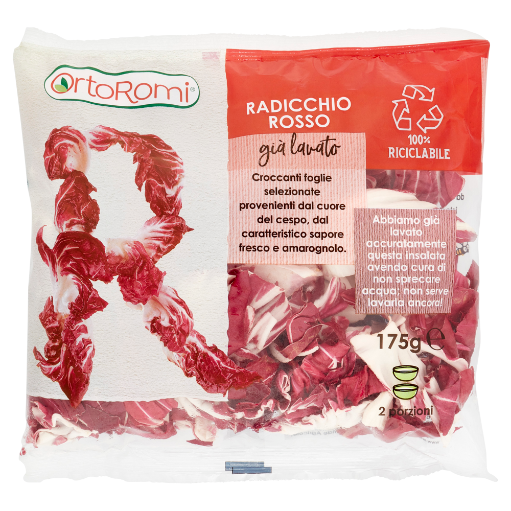 OrtoRomi Radicchio Rosso 175 g