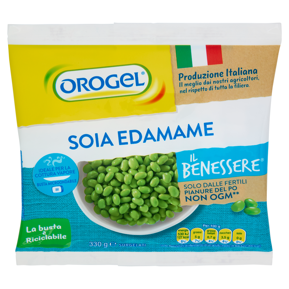 Orogel Il Benessere Soia Edamame Surgelati 330 g
