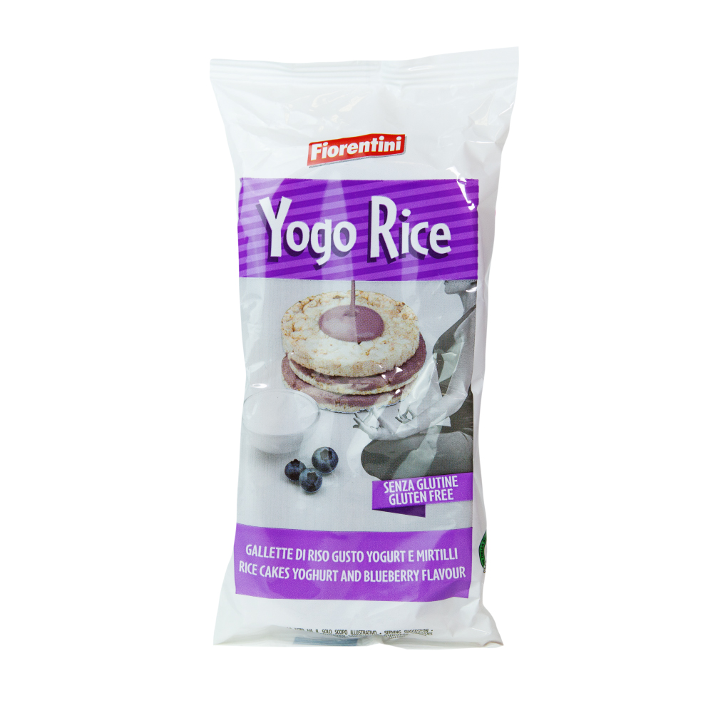Fiorentini le Originali Yogo Rice Gallette di Riso Yogurt e Mirtillo 100 g