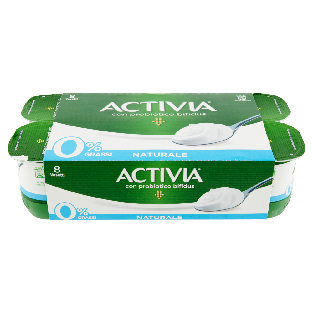 Activia 0 Grassi Naturale 8 x 125 g Carrefour