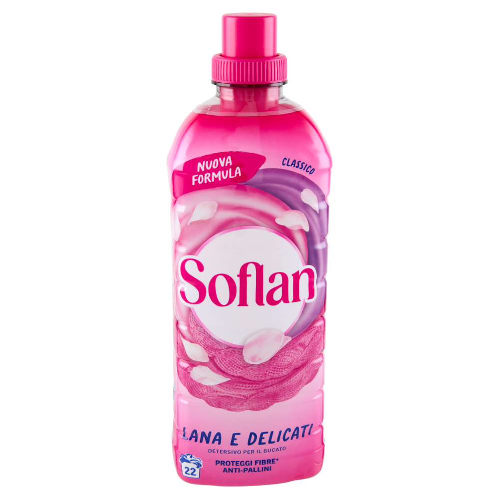 Soflan detersivo liquido Classico, per lana e delicati 900 ml