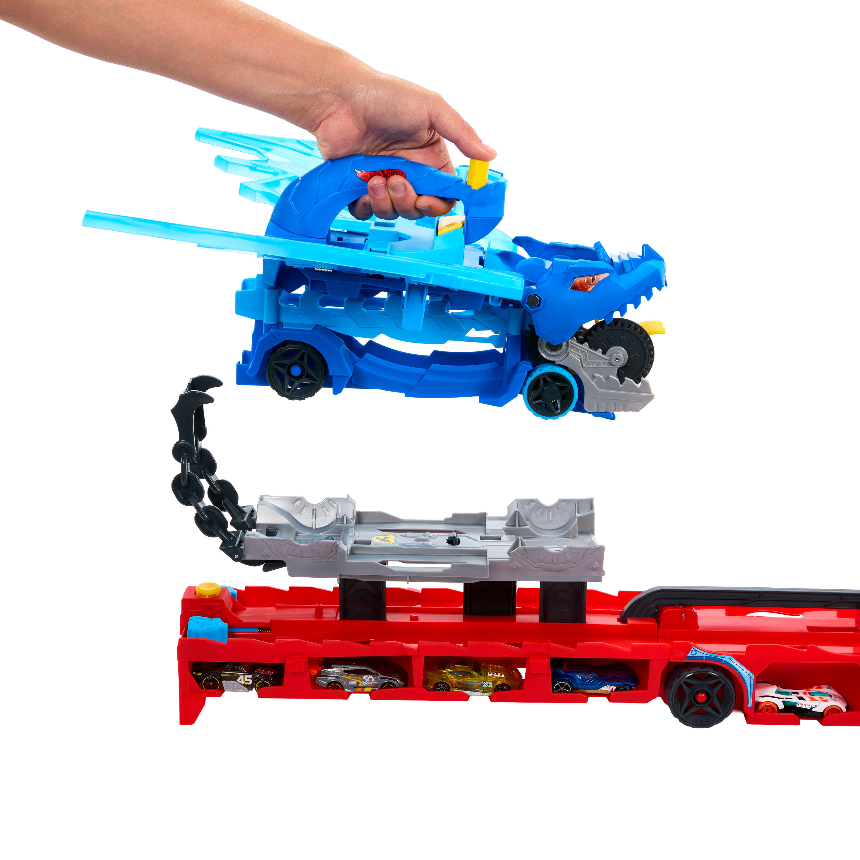 Hot Wheels City Ultimate Dual Dragon Transporter