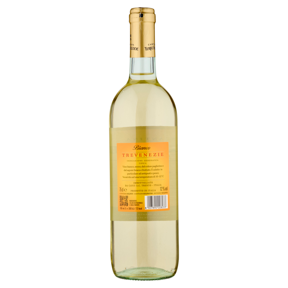 Cantina Terre Fredde Bianco Trevenezie IGT 75 cl
