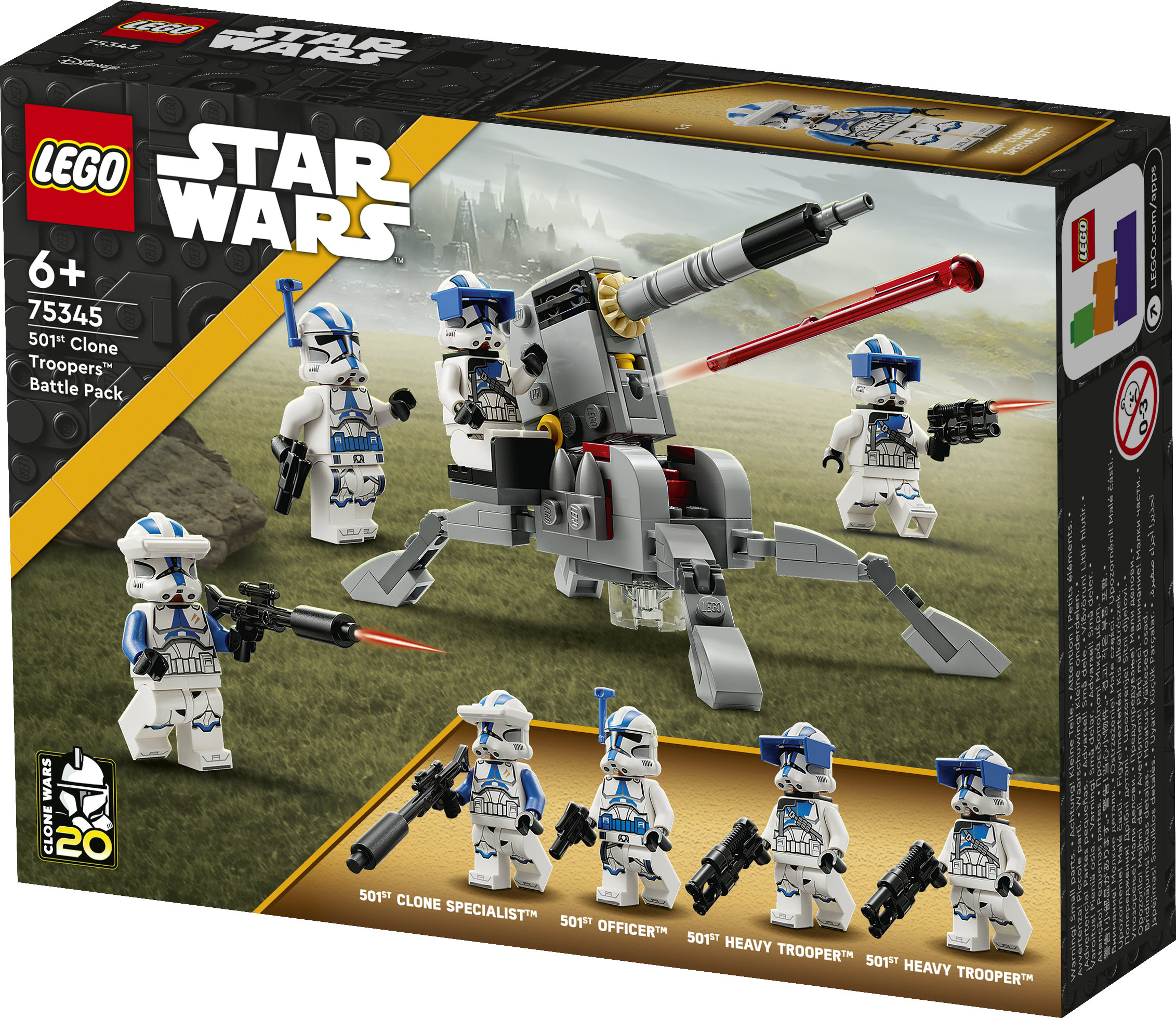 LEGO Star Wars Battle Pack Clone Troopers&trade; Legione 501