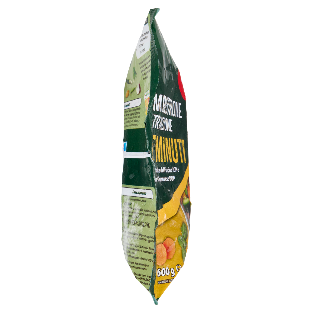 Findus Minestrone Tradizione 5 Minuti - con Patate del Fucino IGP e Basilico Genovese DOP 600 g