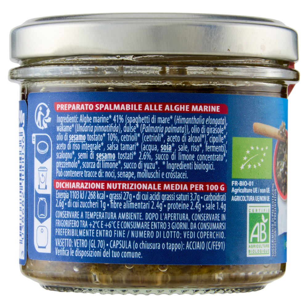 Delpierre Tartare di Alghe con sesamo 90 g