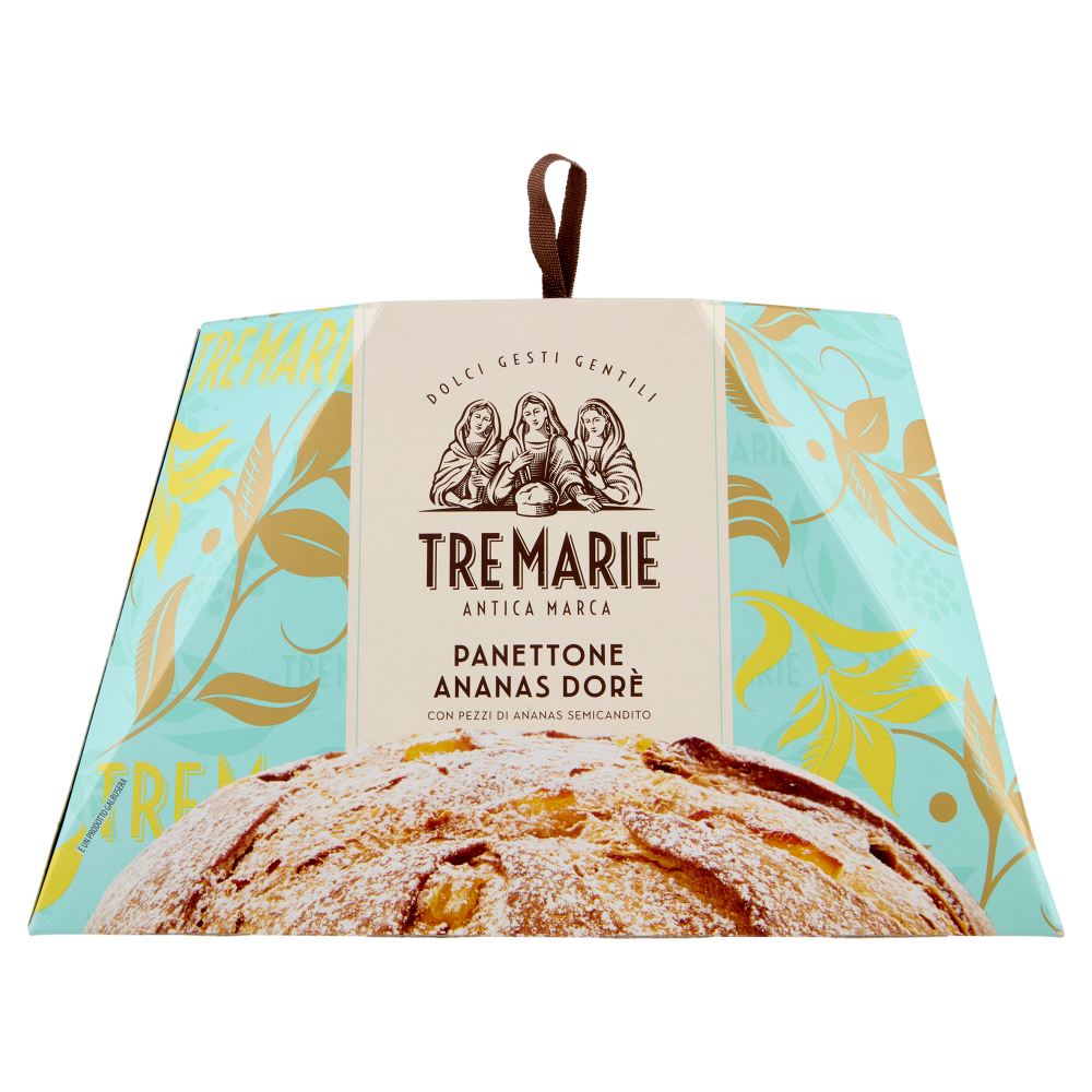 Tre Marie Panettone Ananas Dorè 930 g