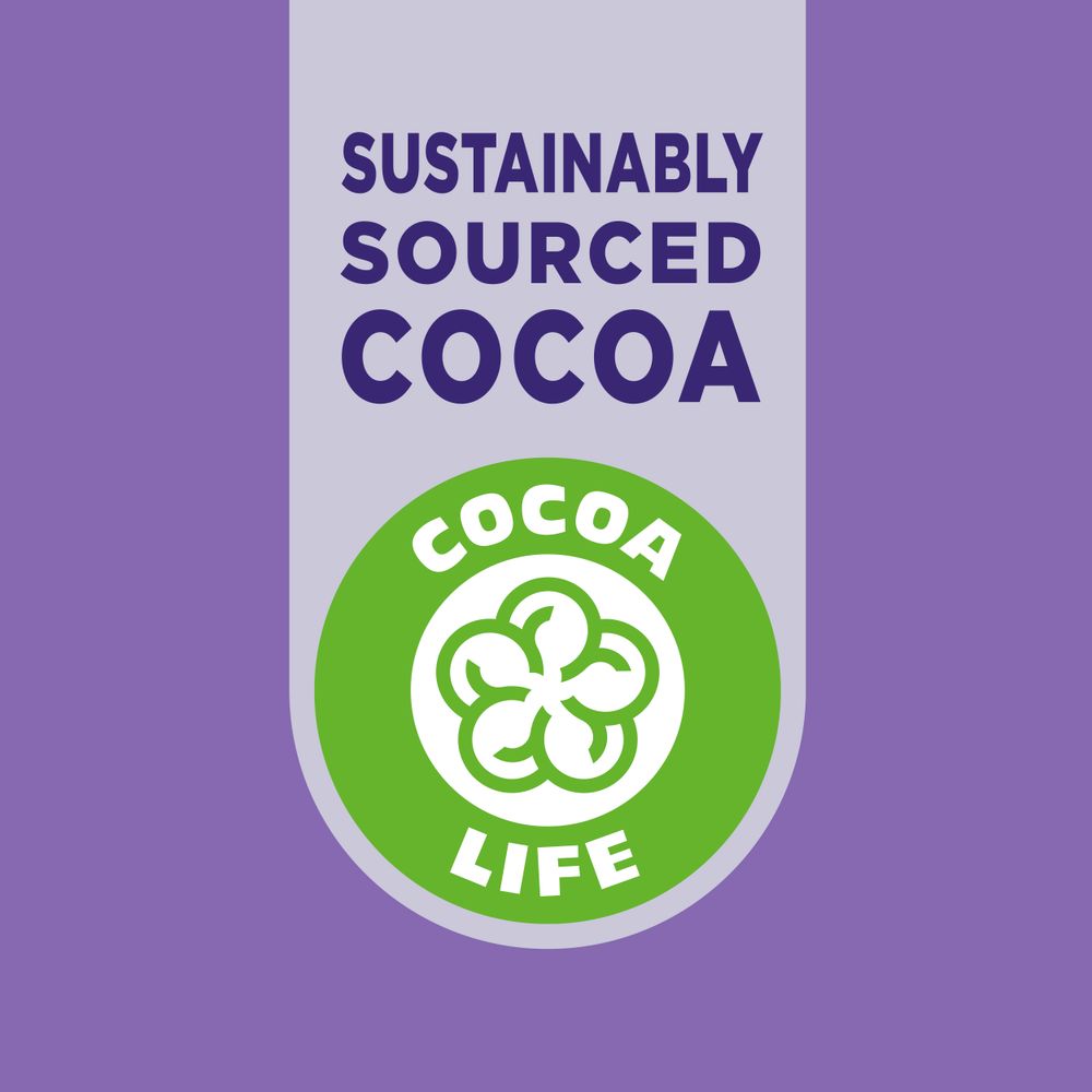 Milka Gusto Intenso di Cacao, Tavoletta di Cioccolato al Latte con Aggiunta di Extra Cacao, Latte 100% Alpino - 90 g