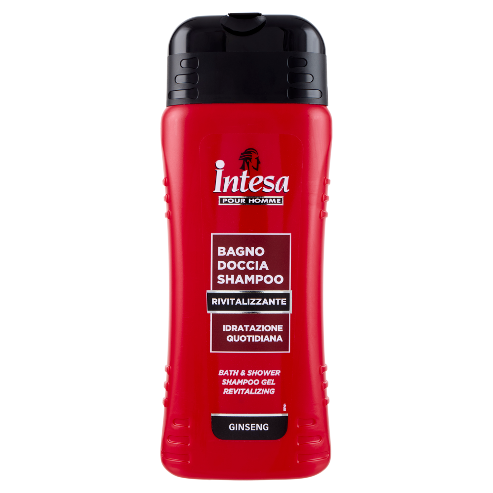 Intesa Pour Homme Bagno Doccia Shampoo Rivitalizzante Ginseng 500 mL