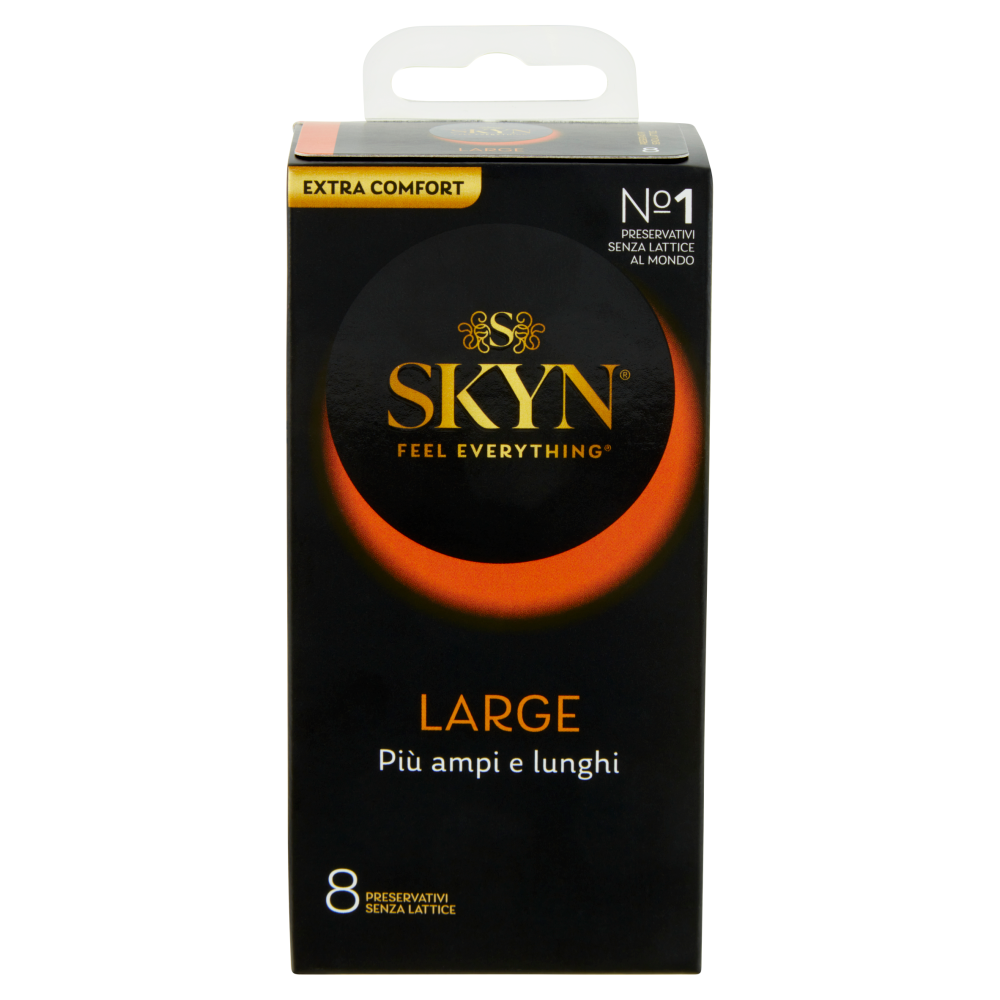 Skyn Large Preservativi Senza Lattice 8 pz