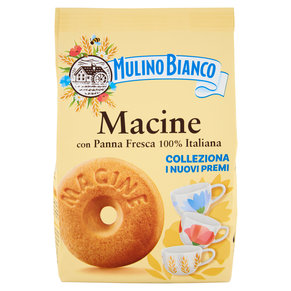 Mulino Bianco Macine Biscotti con Panna Fresca 350g