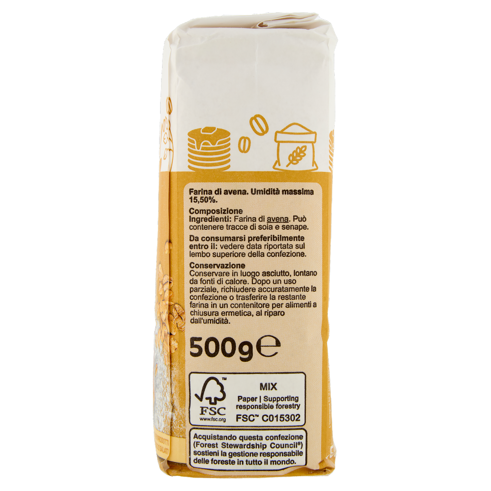 Carrefour Classic Farina di Avena 500 g
