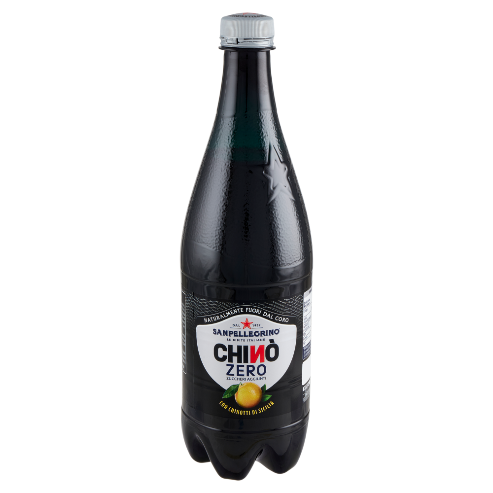 BIBITE SANPELLEGRINO, Bevanda Gassata, Chinò Zero Zuccheri, Pet - 750ml
