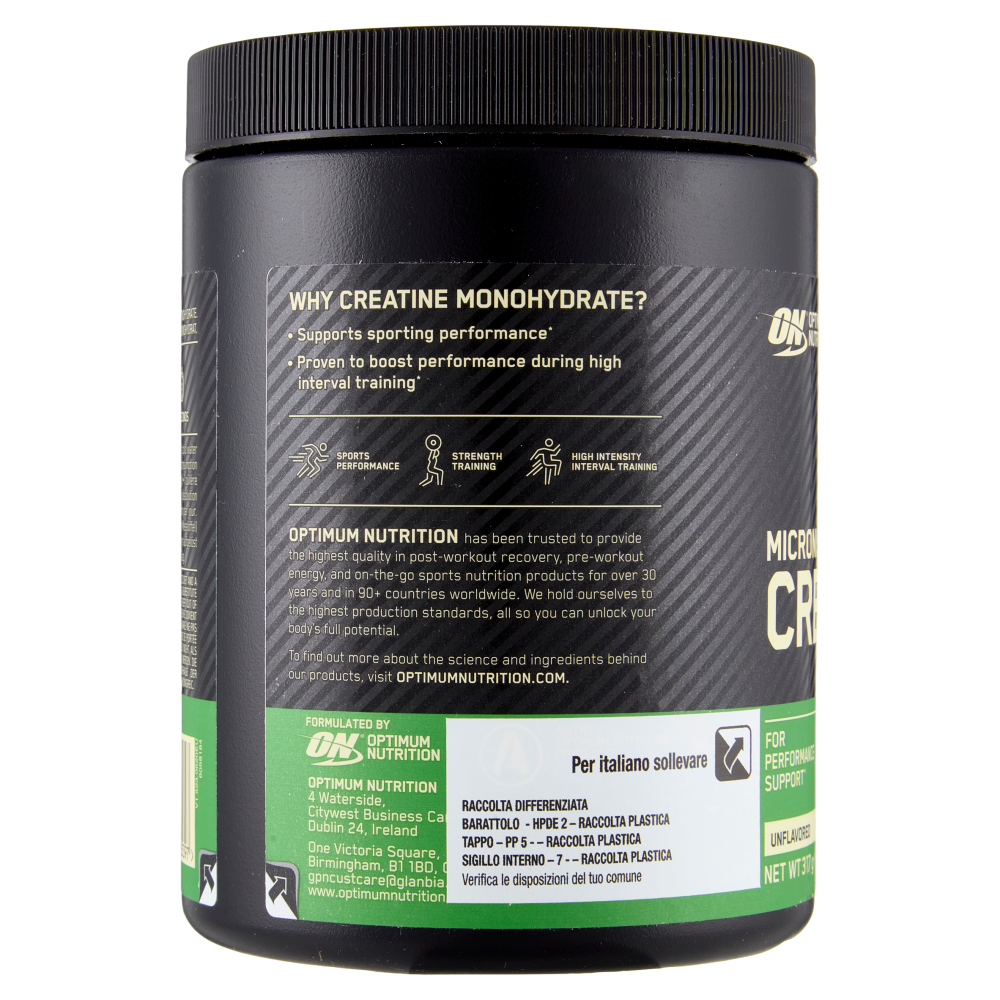 Optimum Nutrition Micronised Creatine Powder Unflavored 317 g