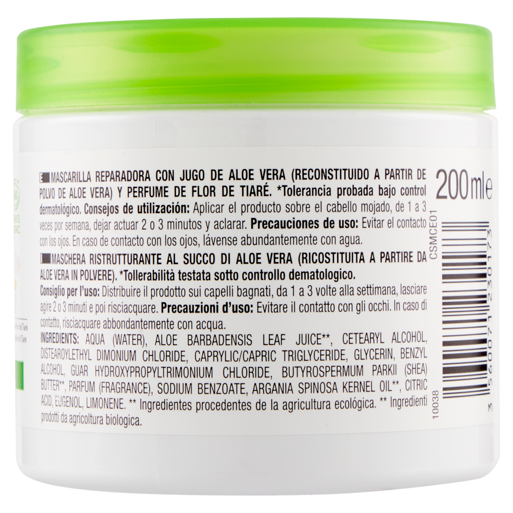 nectar of Bio Maschera Ristrutturante Capelli secchi  200 ml