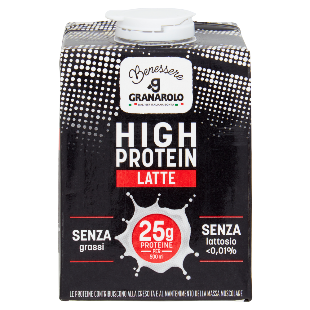 Granarolo Benessere High Protein Latte Senza grassi Senza lattosio 500 ml