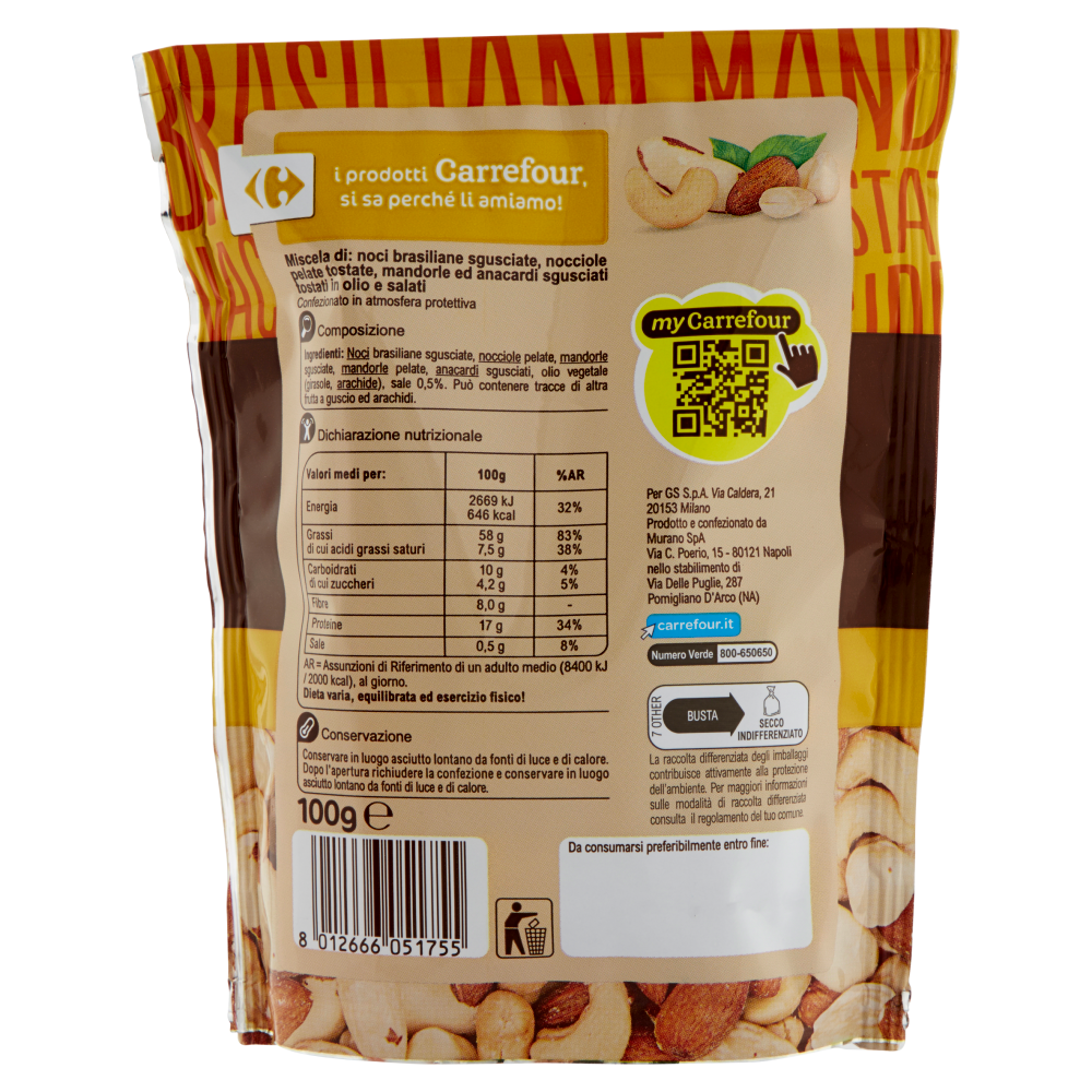 Carrefour Mix Dorato 100 g