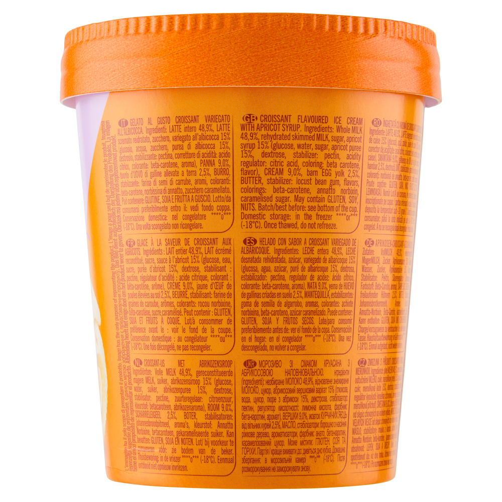 Bauli gelato al gusto di Croissant Albicocca 275 g