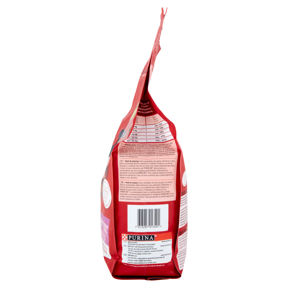 PURINA ONE Medium/Maxi Adult Ricco in Agnello con Riso 2,5 kg