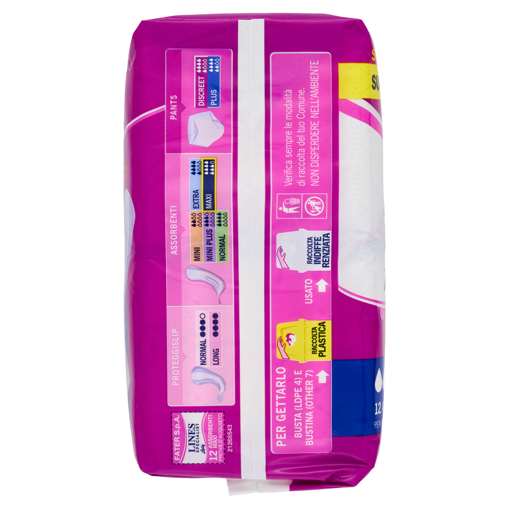 Lines Specialist Lady Assorbenti Maxi 12 pz