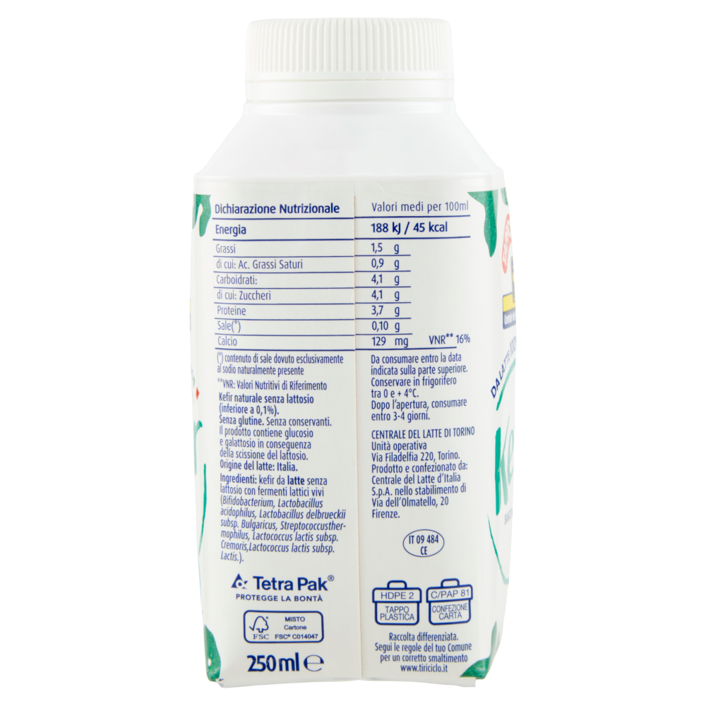 Tapporosso Kefir Bianco Naturale&nbsp;250 ml 