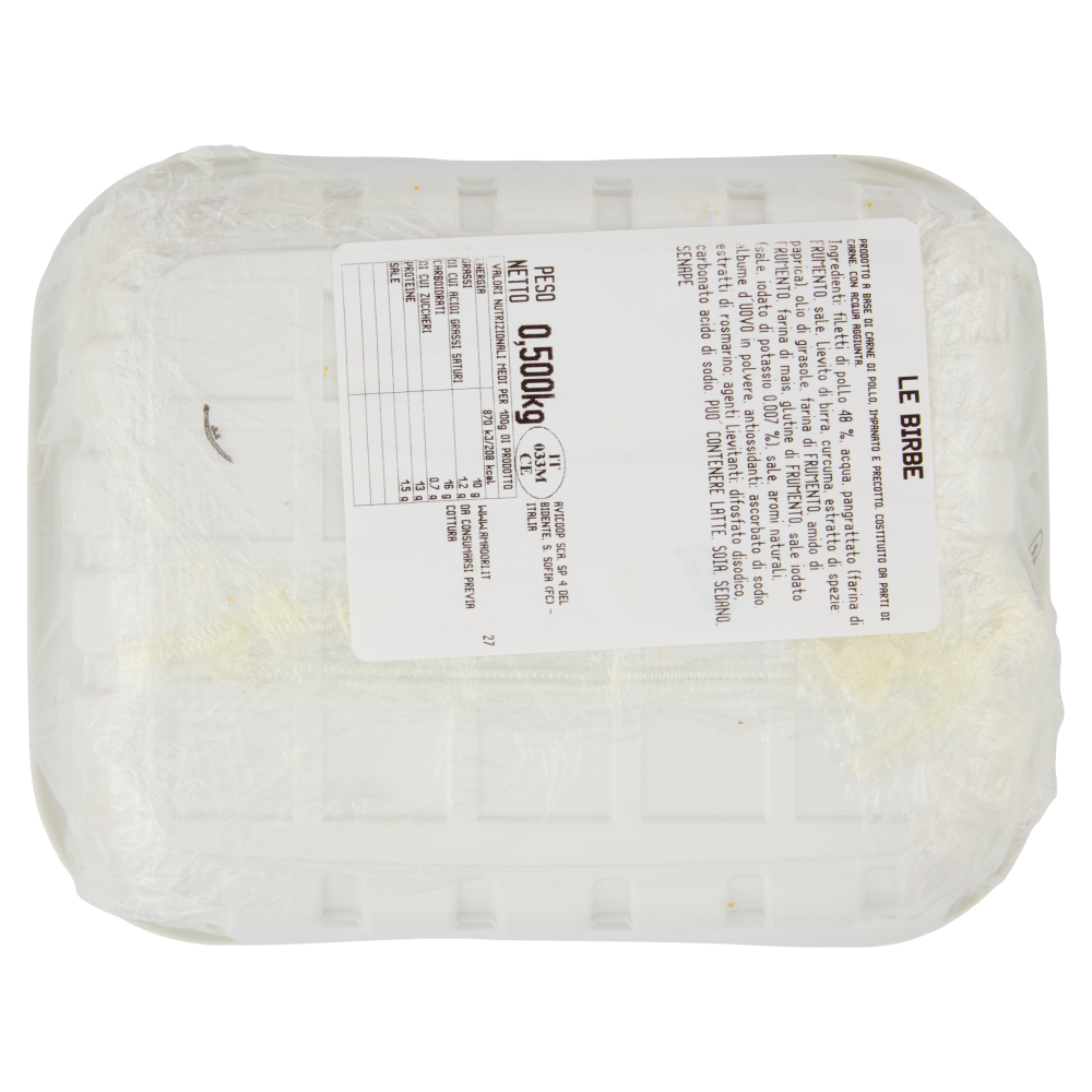 Amadori le Birbe Classiche Bocconcini di Pollo 0,500 kg