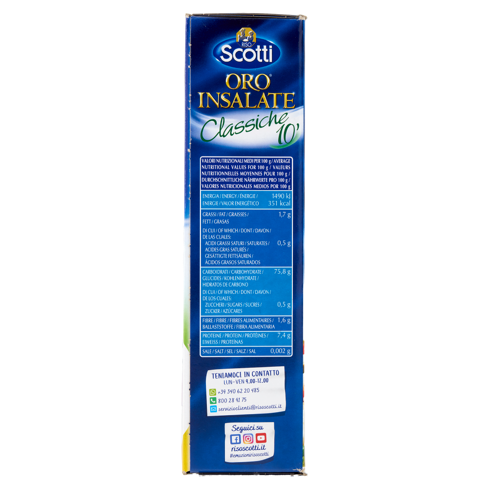 Riso Scotti Oro Insalate Integrali 10' 1 Kg