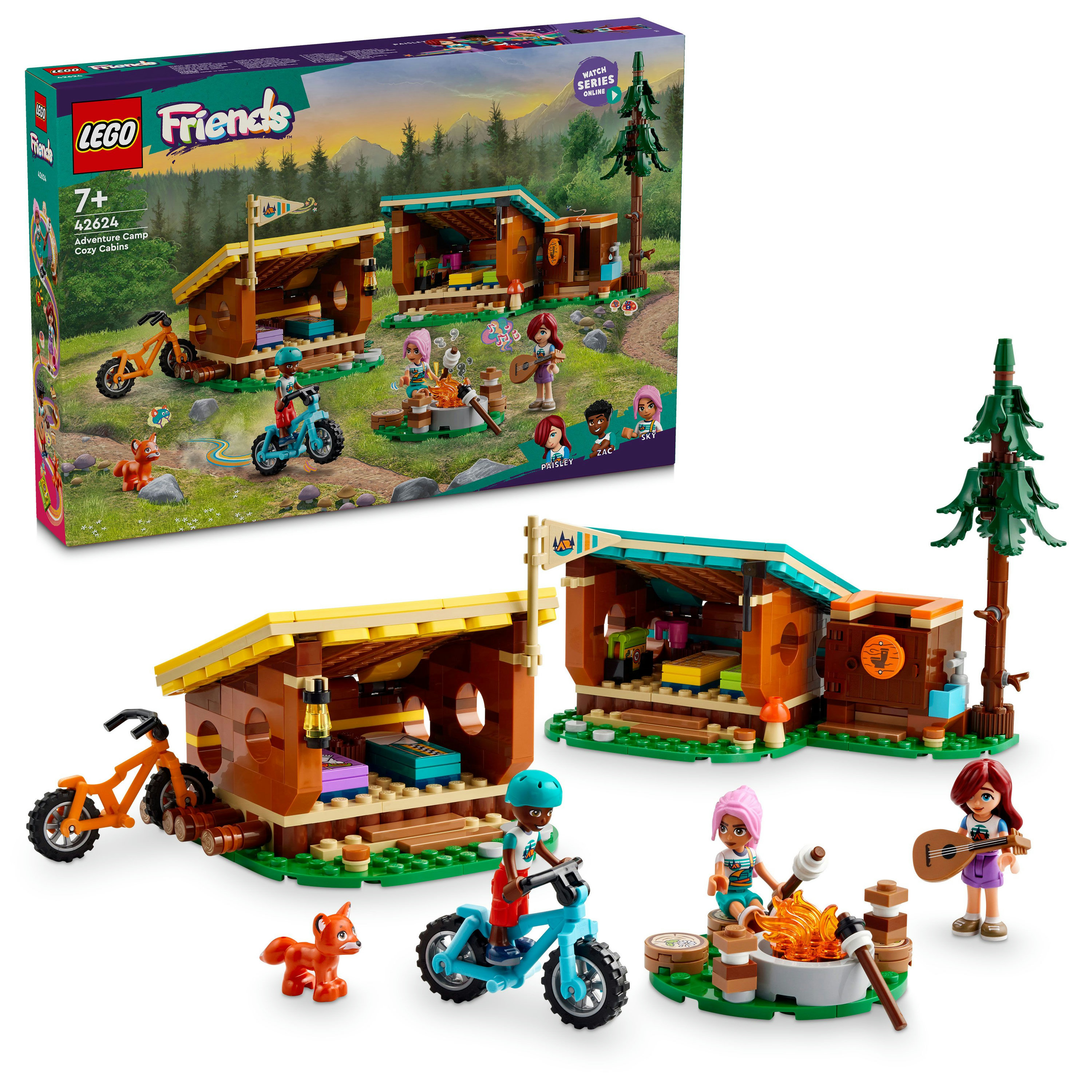 LEGO Friends Cabine relax al campo avventure