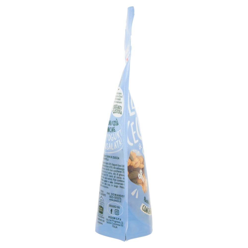 pedon I Legumi Fatti a Snack Lenticchie e Ceci con Mirtilli & Semi di Zucca 90 g
