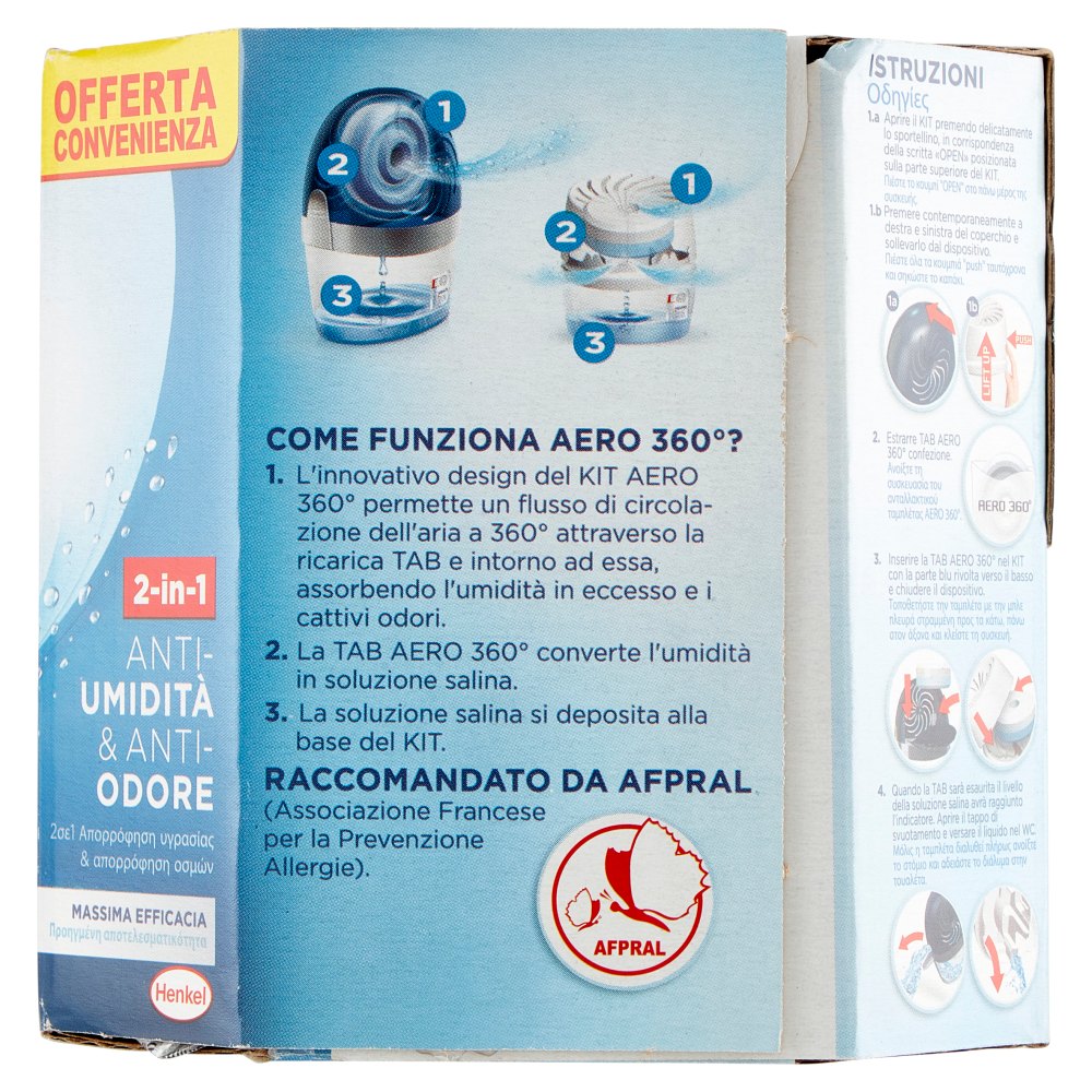 ARIASANA Aero Tab Inodore bipack 2 x 450 g