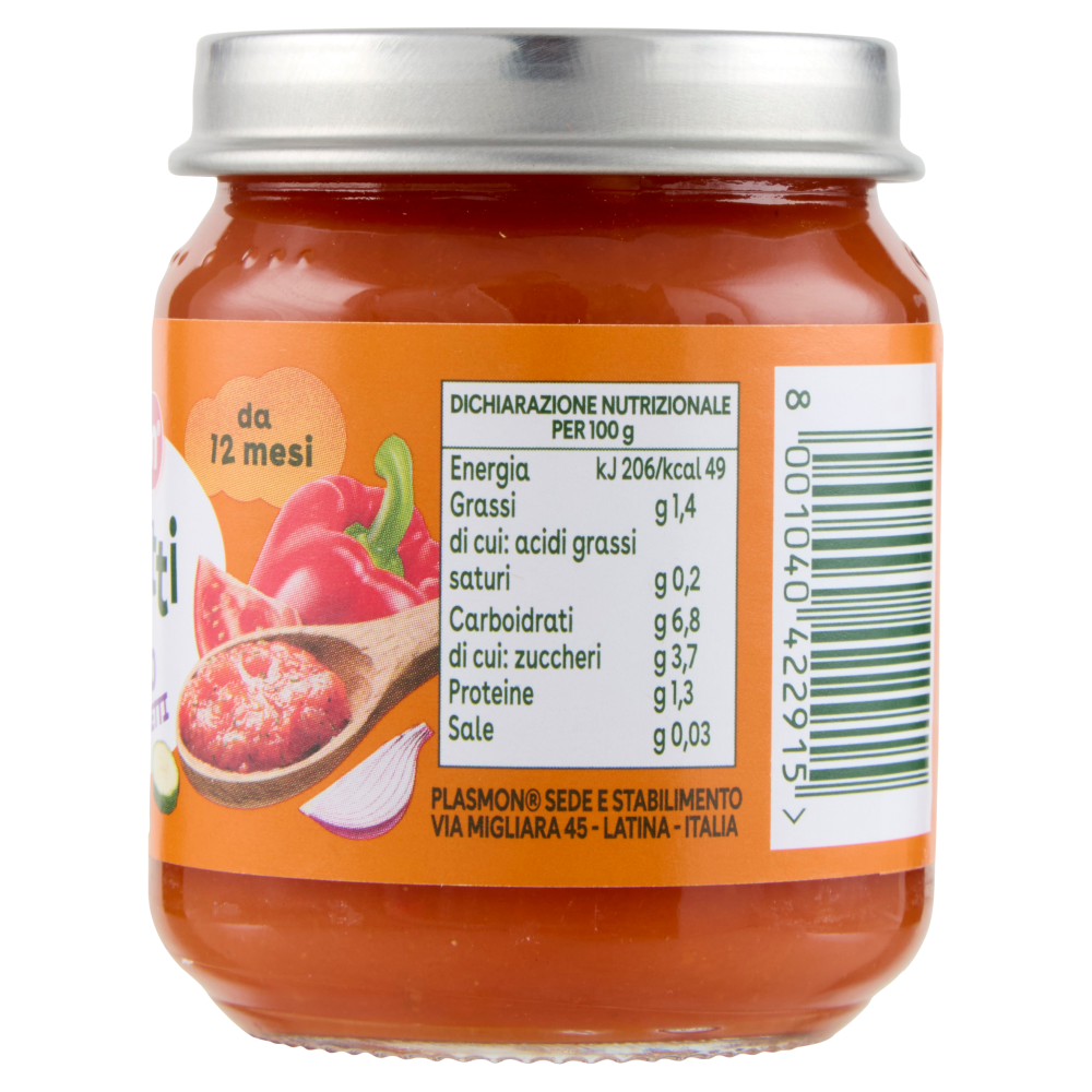 Plasmon i Sughetti l'Ortolano con Verdure a Pezzetti 120 g