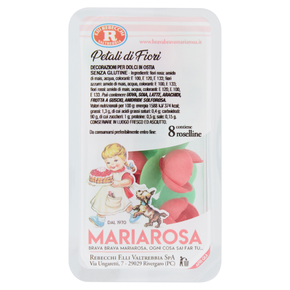 Mariarosa Petali di Fiori 8 roselline