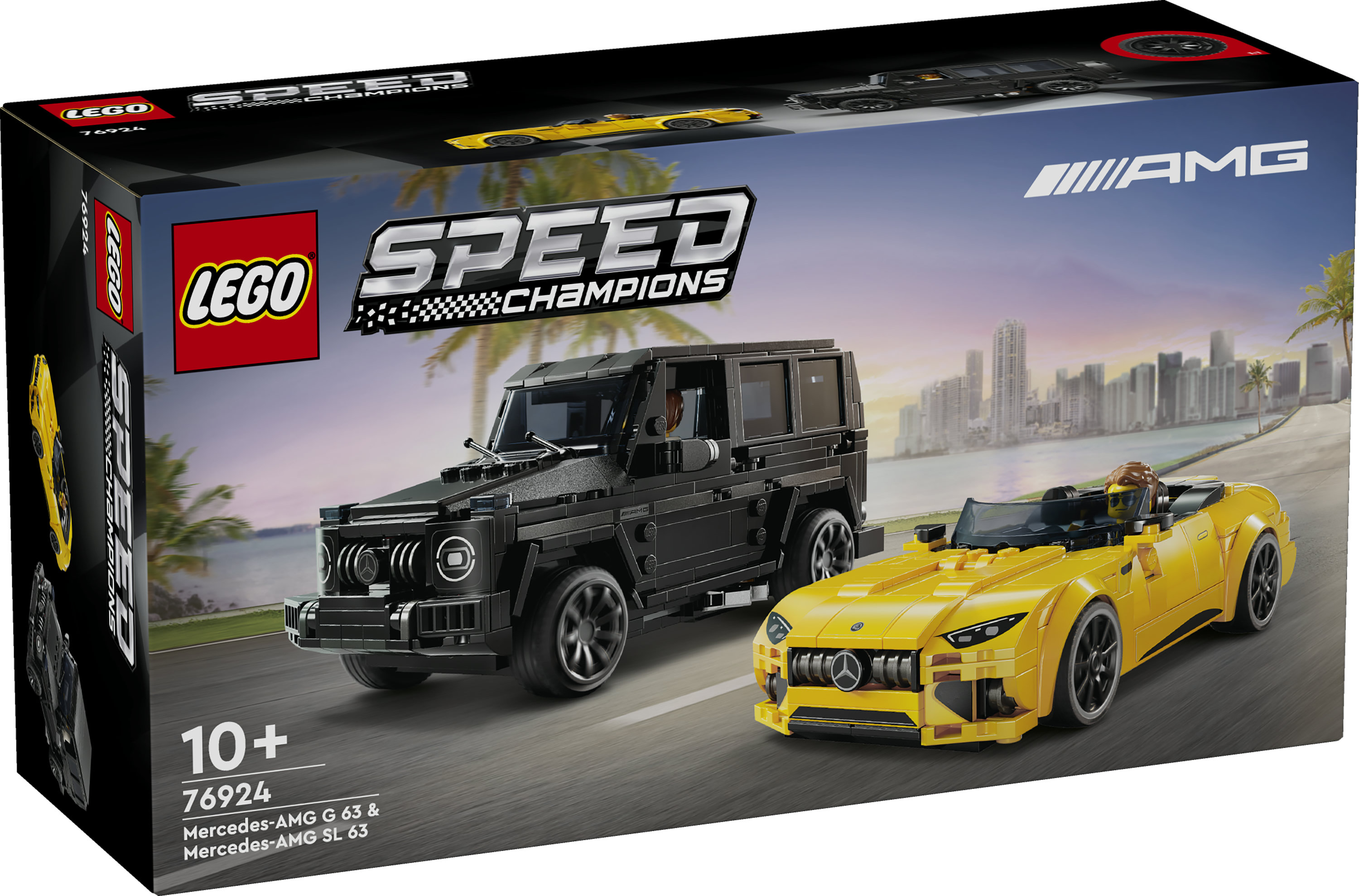LEGO Speed Champions Mercedes-AMG G 63 e Mercedes-AMG SL 63