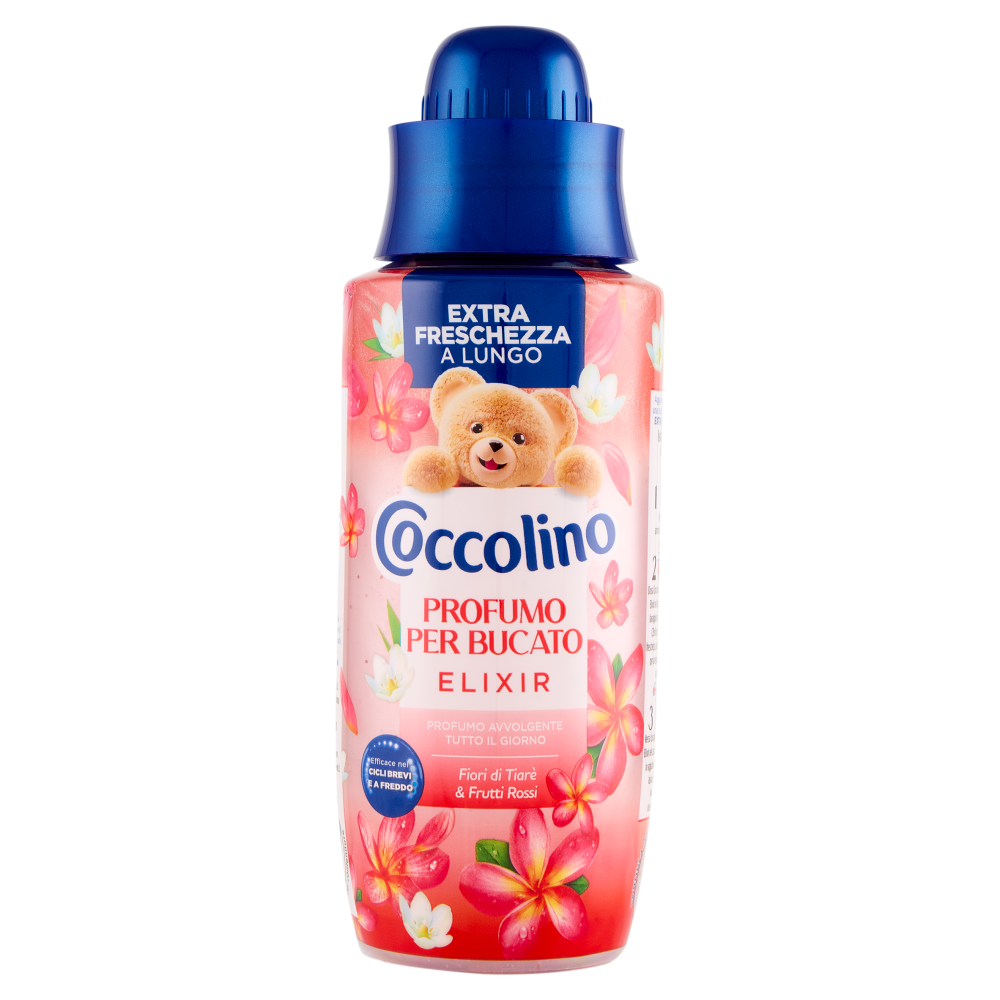 Coccolino Profumo per Bucato Elixir Fiori di Tiarè & Frutti Rossi 342 ml