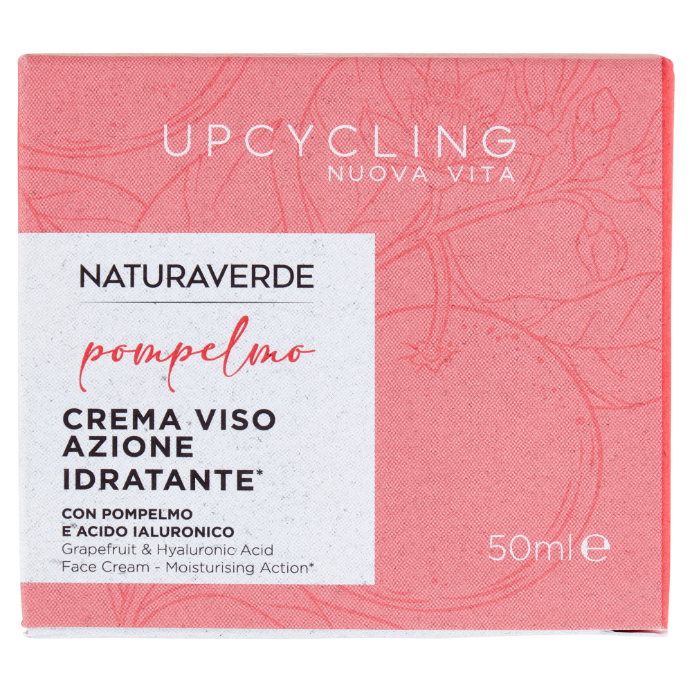 Naturaverde Upcycling pompelmo Crema Viso Azione Idratante* 50 ml