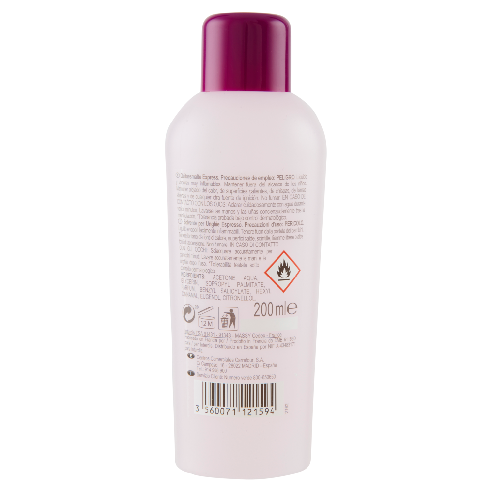 Carrefour Express Solvente per Unghie 200 ml