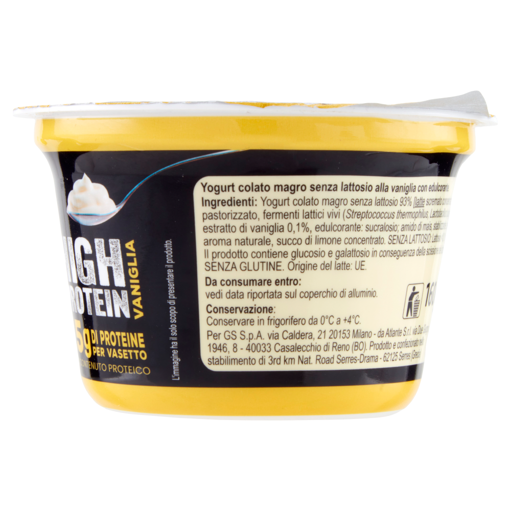 Carrefour Sensation High Protein Vaniglia 160 g