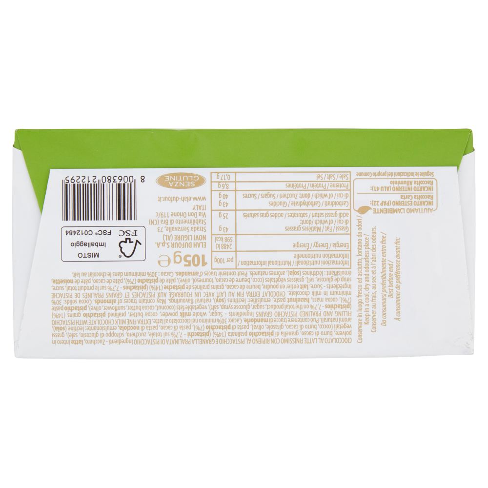 Novi Pistacchio Ripieno 105 g