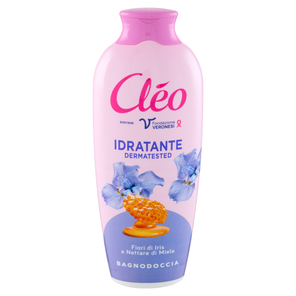 Cléo Idratante Fiori di Iris e Nettare di Miele Bagnodoccia 750 ml