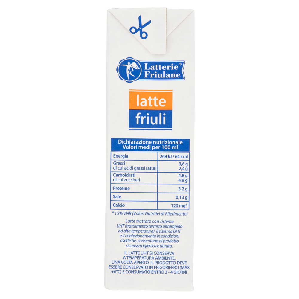 Latterie Friulane latte friuli Latte intero UHT a lunga conservazione 500 ml