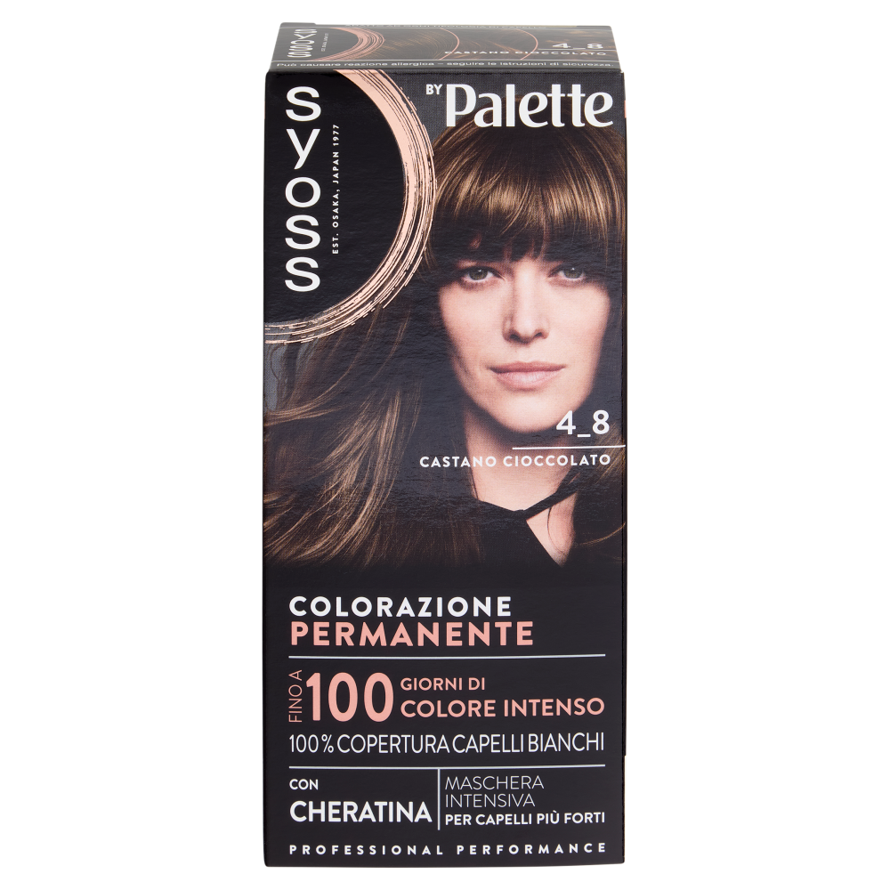 Syoss By Palette Colorazione Permanente 4_8 Castano Cioccolato