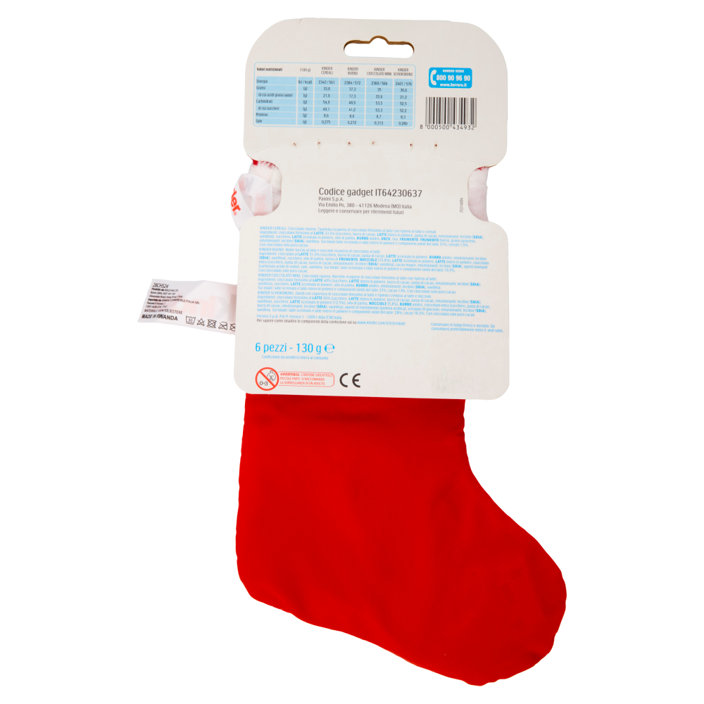 Kinder Happy Calza Star Wars 6 pezzi 130 g